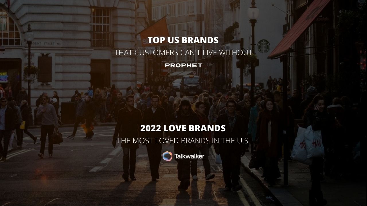 Image of the top US brands