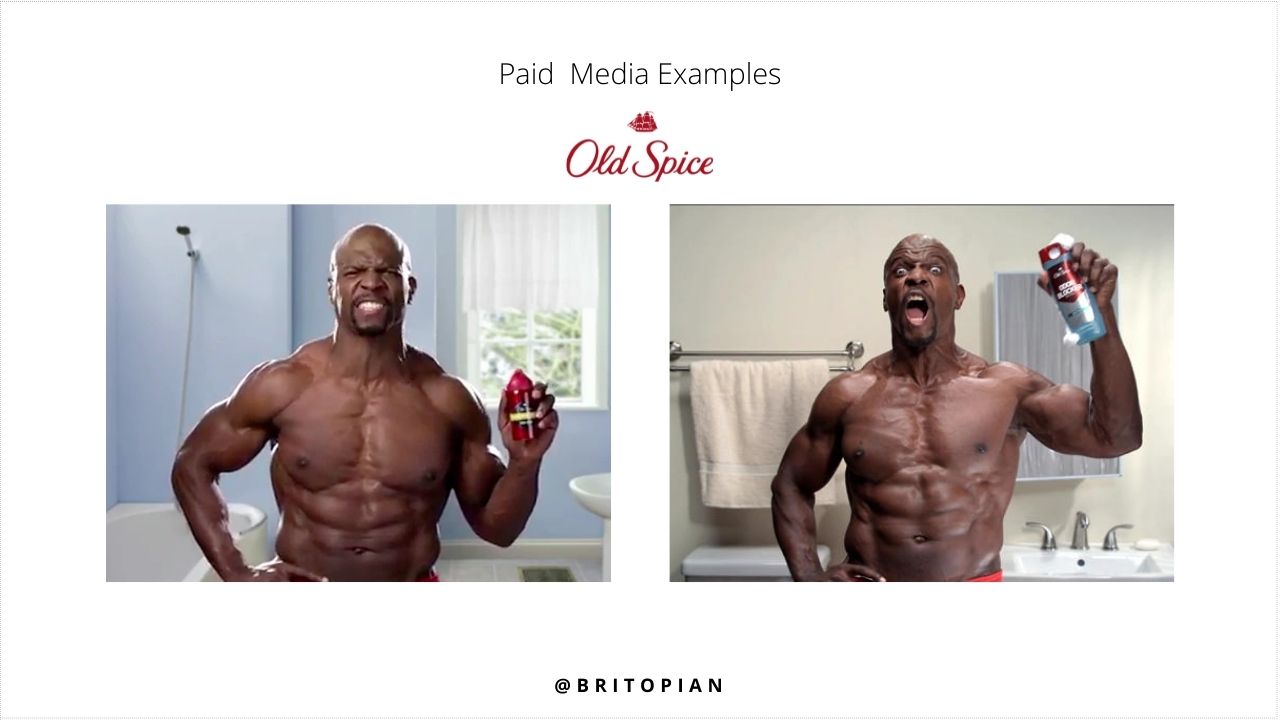 An image of paid media examples