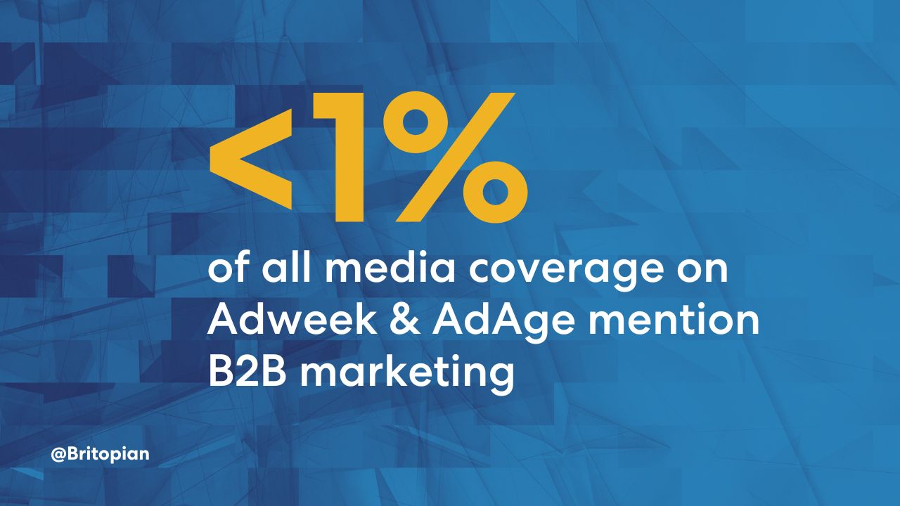 An image of B2B coverage in Adweek and AdAge