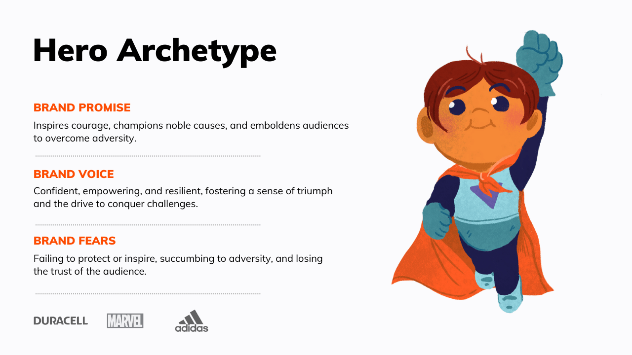The Hero Archetype is a symbol of courage, strength, and resilience. They represent a protagonist who overcomes challenges and emerges victorious, often inspiring others to follow in their footsteps. 